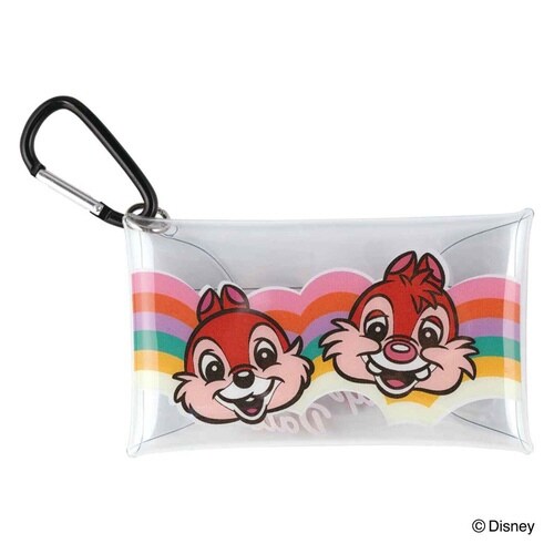 クリア ケース パスケース 鍵 レトロチップデール