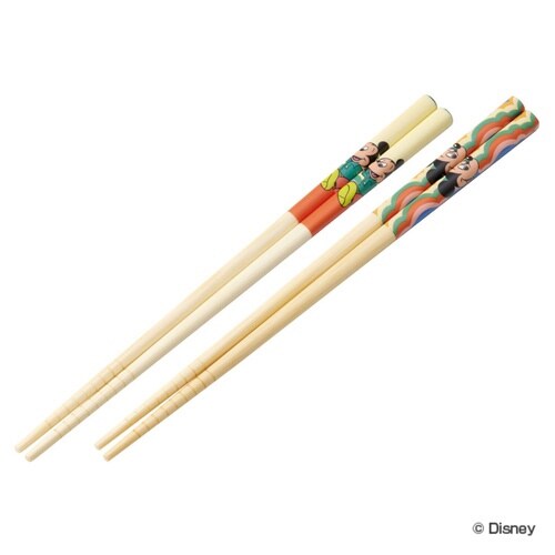 竹箸 21cm キャラクター レトロミッキー