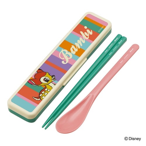 コンビセット 抗菌 箸 スプーン レトロバンビ