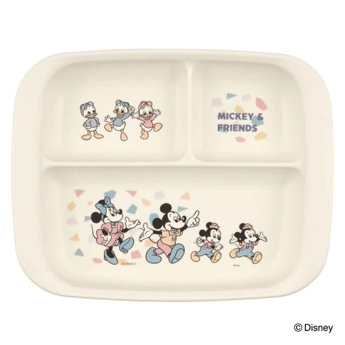 ランチプレート ベビー食器 MKフレンズレトロ