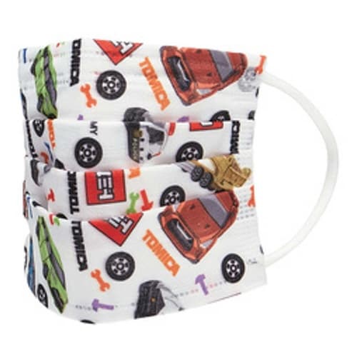 マスク 不織布 子供用マスク 25枚入 トミカ