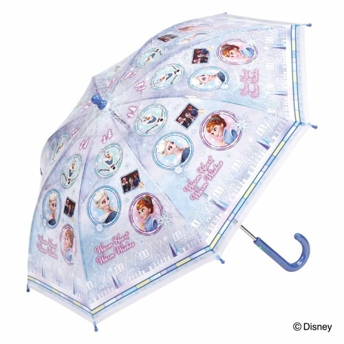 傘 子ども用ビニール傘 45cm アナと雪の女王2