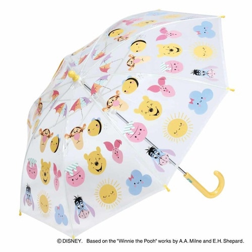 傘 子ども用ビニール傘 45cm くまのプーさん2