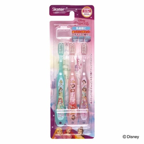 歯ブラシ 園児用歯ブラシ 3本入り プリンセス23