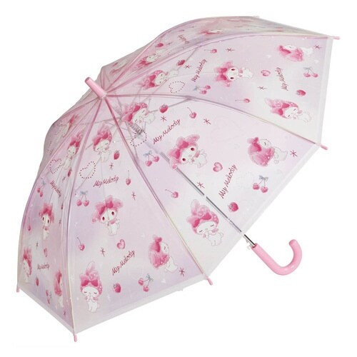 傘 ビニール傘 55cm MMラブラブきゅん