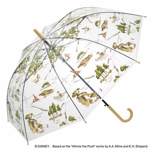 傘 ビニール傘 60cm くまのプーさん2