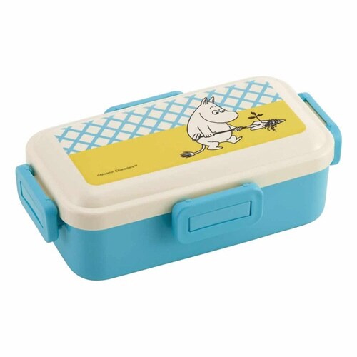弁当箱 1段 530ml 抗菌 ムーミンカラフル