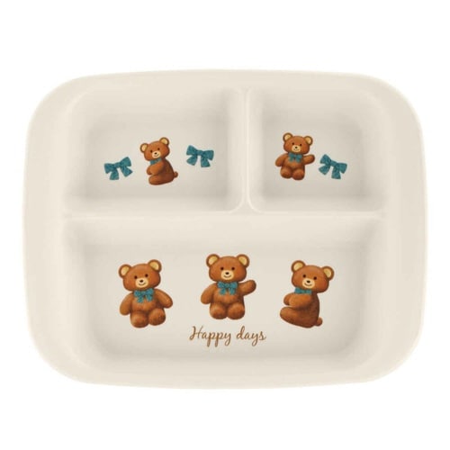 ベビー食器 ぬいぐるみくま