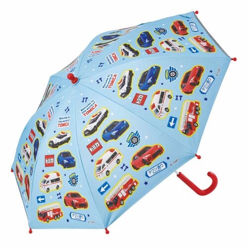 傘 子供用晴雨兼用傘手開き 45cm トミカ23