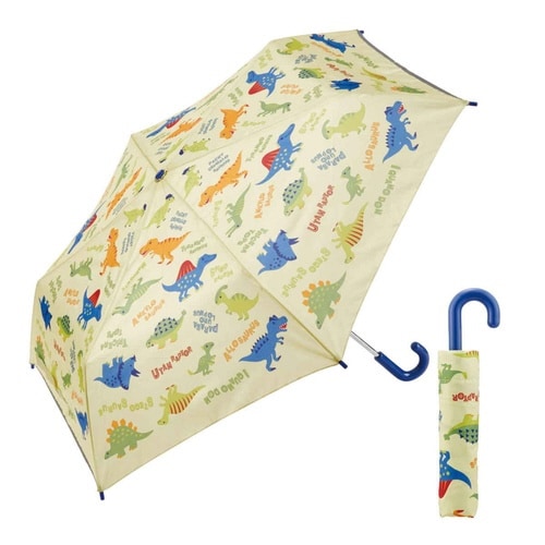 折りたたみ傘 子ども用 ディノサウルス