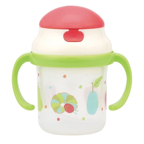 ベビーマグ ストローマグ はらぺこ(パステル)