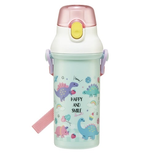 水筒 480ml ハッピースマイルレインボー