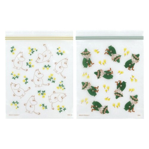 保存袋 ダブルファスナー付チャック袋 ムーミン