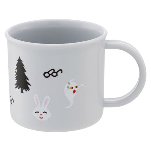 コップ 抗菌食洗機対応プラコップ めがねうさぎ