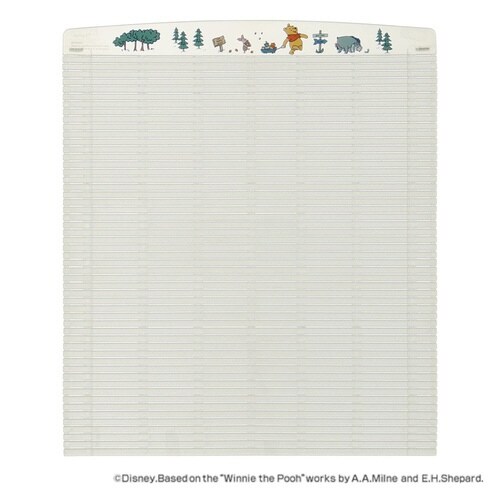 巻きす プラスチック製 食洗機対応 くまのプーさん