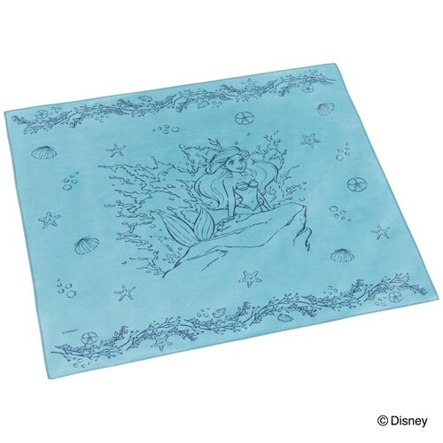 ランチクロス 52cm 大判 アリエルターコイズ