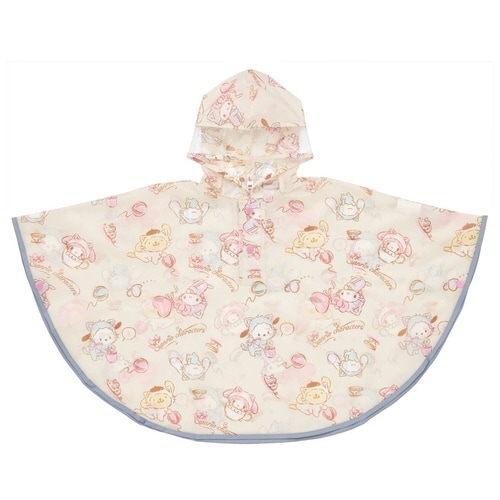 雨具 子供 レインポンチョ MXこねこねこ
