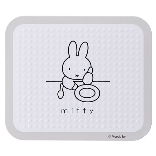鍋敷き キッチン耐熱ボード ミッフィーモノトーン