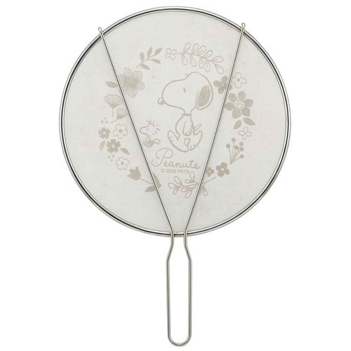 油はねネット スヌーピー メッシュオイルスクリーン