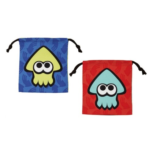 巾着 マチ付き巾着 2個入り スプラトゥーン3