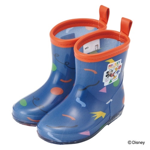 レインブーツ キッズ 14cm ミッキーマウス