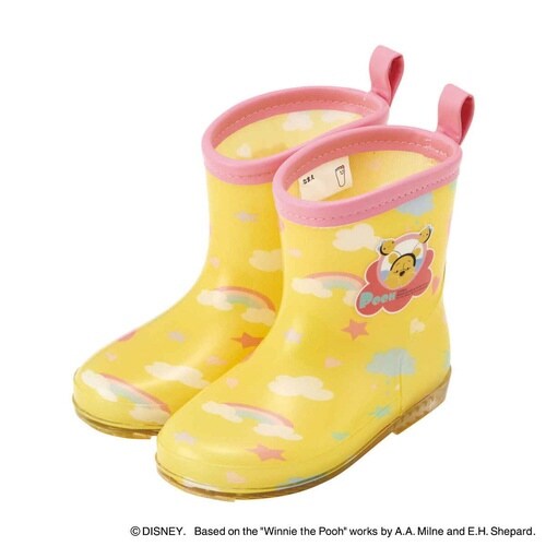 レインブーツ キッズ 15cm くまのプーさん
