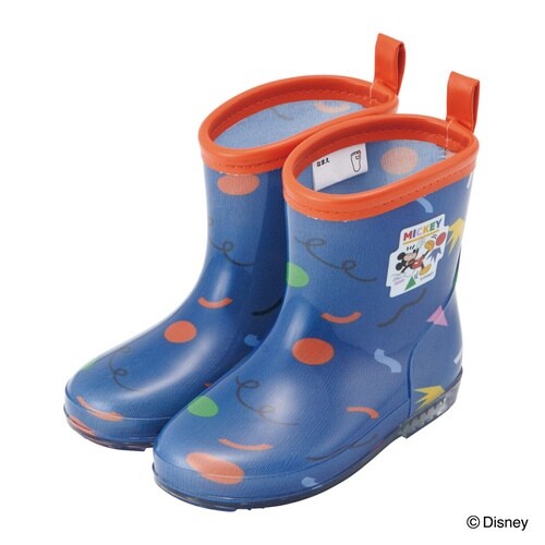 レインブーツ キッズ 16cm ミッキーマウス