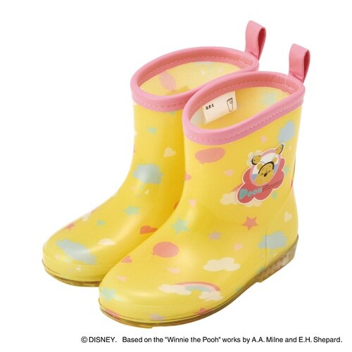 レインブーツ キッズ 16cm くまのプーさん