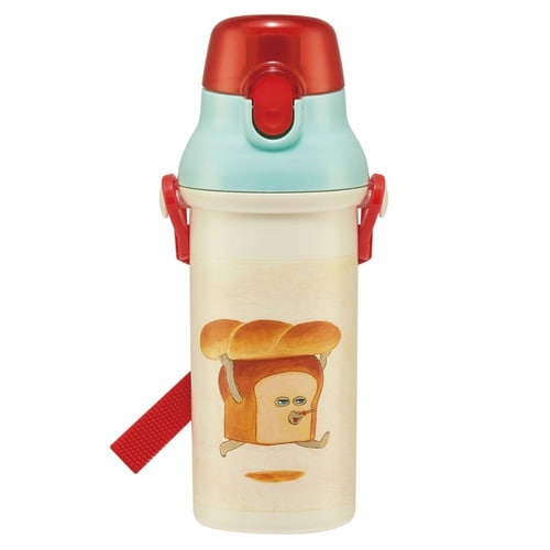 水筒 480ml 抗菌直飲プラボトル パンどろぼう