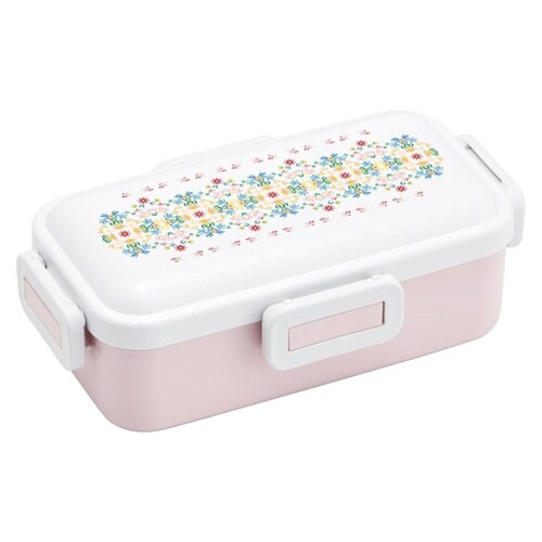 お弁当箱 抗菌ふわっと弁当箱 1段 薄紅