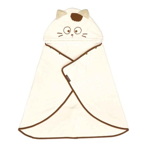 バスタオル 吸水速乾 フード付き タマフレンズ