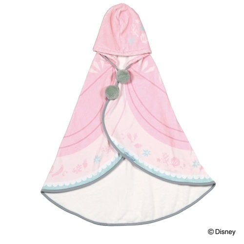 タオル 吸水速乾フード付き バスポンチョ アリエル