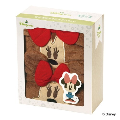 タオル 吸水速乾 タオルギフトセット ミニーマウス