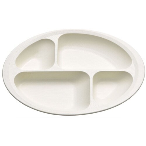 プレート 28cm すくいやすい クリーム