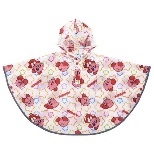 レインコート キッズ レインポンチョ カービィ