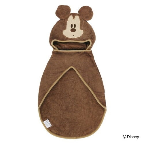 タオル ペット 犬猫用バスケープ ミッキーマウス