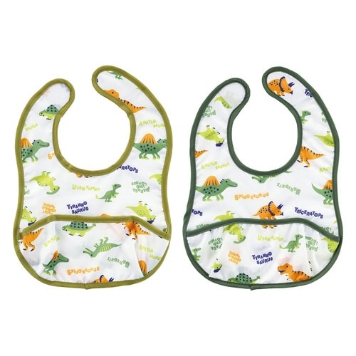 ベビーエプロン 薄手 ベビーエプロン2枚セット