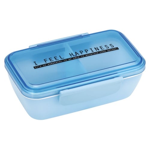 弁当箱 1段 530ml シースルーブルー