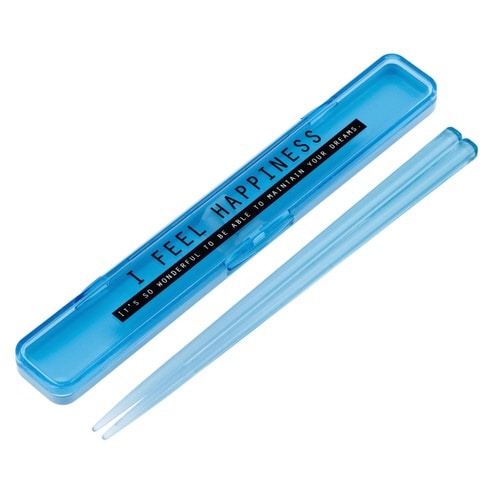 箸箱セット シースルーブルー