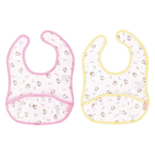 食事エプロン 薄手 ベビーエプロン 2枚入り