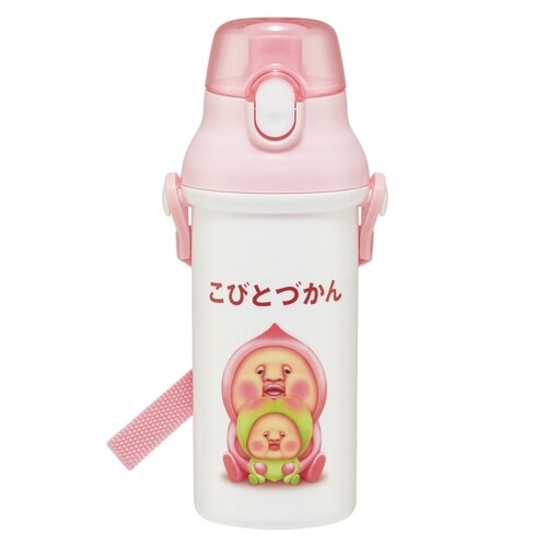 水筒 480ml 抗菌直飲プラボトル こびとづかん