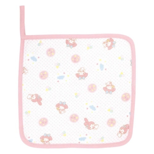 ベビー ハンドタオル 綿100% ガーゼ パイル