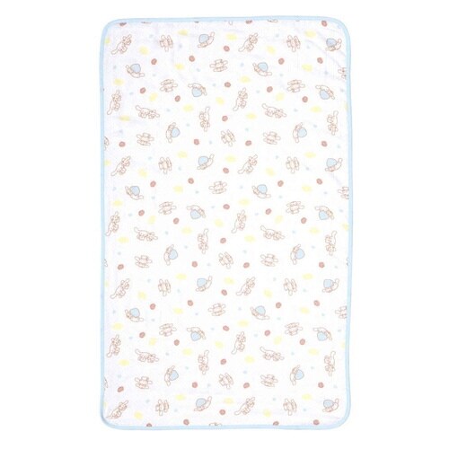 ベビーバスタオル 綿100% ガーゼ パイル