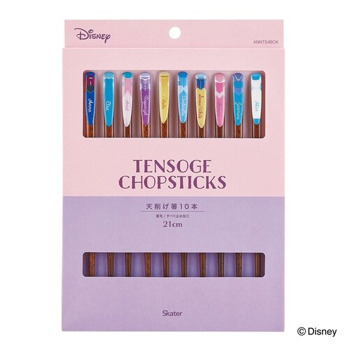箸 天削げ箸 10本セット ディズニープリンセス