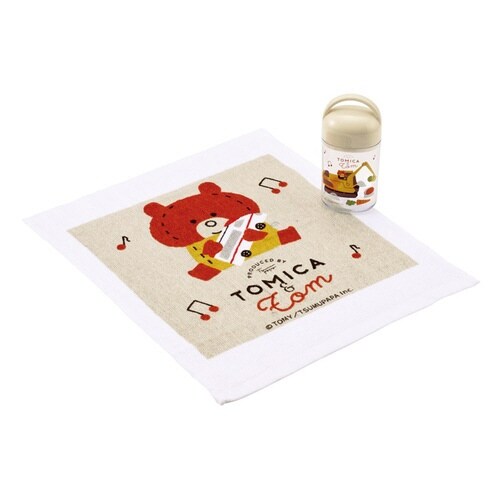 おしぼり 抗菌ケース付おしぼり トミカとトム