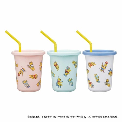 ストローコップ 320ml くまのプーさん