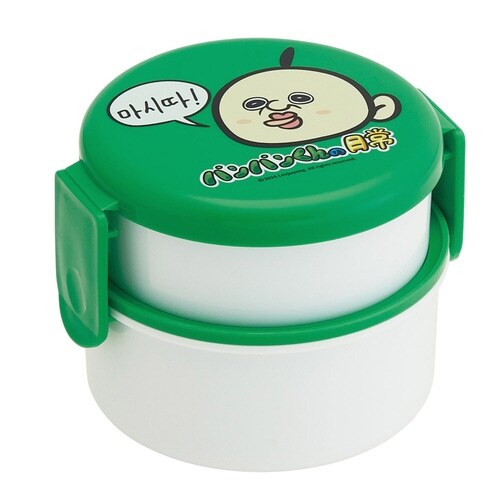 弁当箱 500ml 抗菌丸型ランチBOX2段