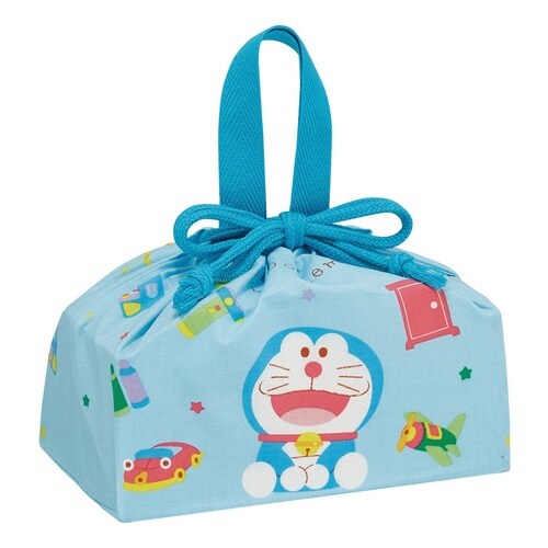 弁当袋 ランチ巾着 ドラえもん ギンガム