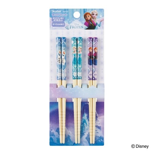 箸 16.5cm 竹箸 アナと雪の女王25