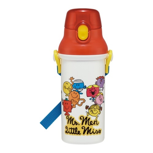 水筒 480ml 抗菌直飲プラボトル Mr.Men